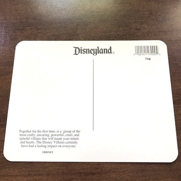 Disney villain postcard - Picture 2 of 3